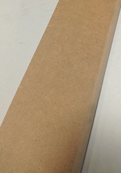 PLINTHE MDF 10*100 EN 2,44 ML BORD ARRONDI REVERSIBLE